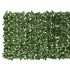 Toldo para balcón con hojas verde oscuro 500x100