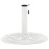 Base de sombrilla de hierro fundido blanco 44x44x31
