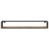 Estantes de pared 2 unidades 120 cm madera maciza