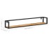 Estantes de pared 2 unidades 120 cm madera maciza