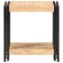 Mesa auxiliar de madera de mango rugosa 40x30x40