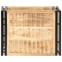 Mesa auxiliar de madera de mango rugosa 40x30x40