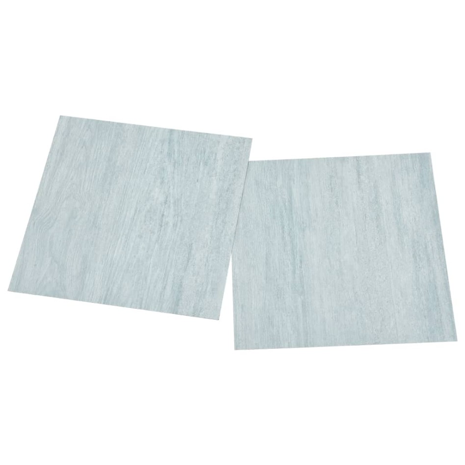 Lamas para suelo autoadhesivas 55 uds PVC verde 5,11