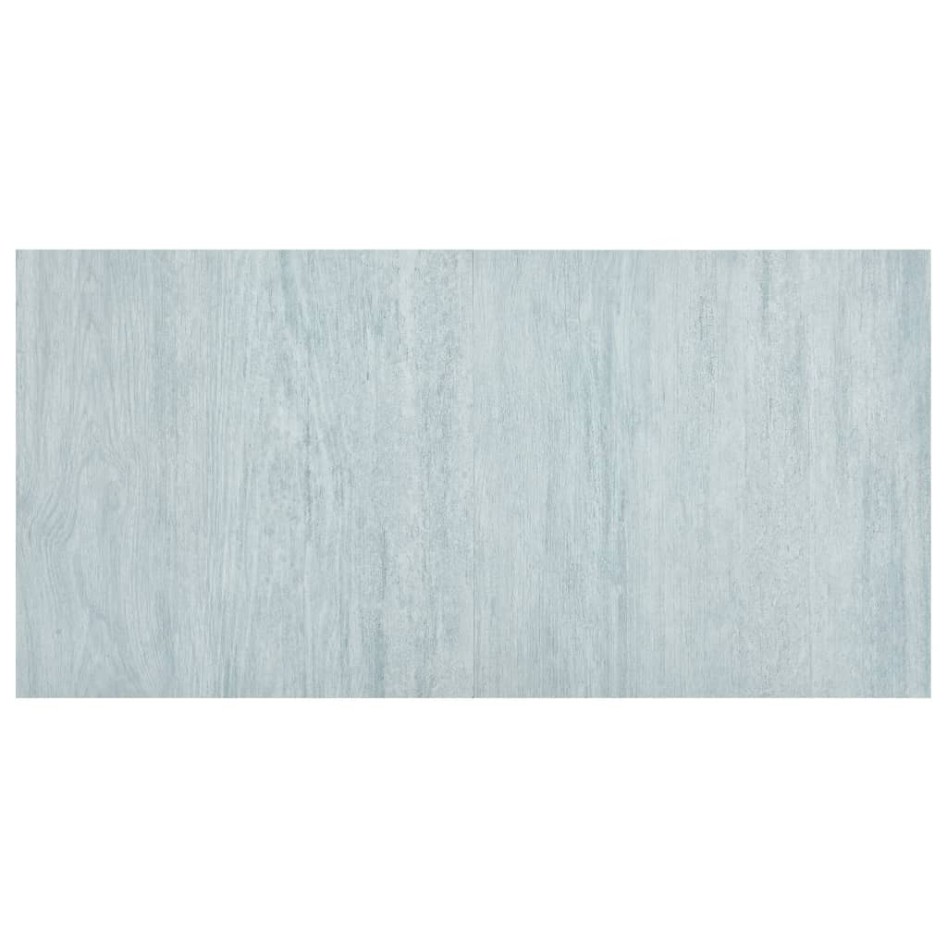 Lamas para suelo autoadhesivas 55 uds PVC verde 5,11