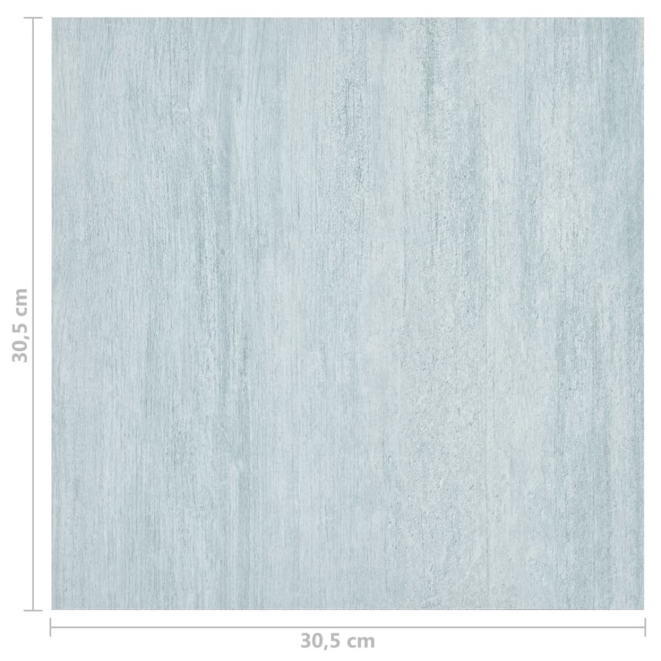 Lamas para suelo autoadhesivas 55 uds PVC verde 5,11