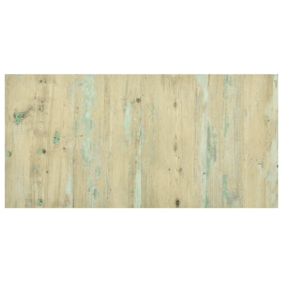 Lamas para suelo autoadhesivas 55 uds PVC marrón claro 5,11