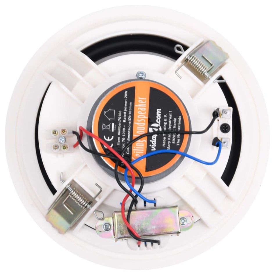 Altavoces empotrables de pared y techo con tweeter 2 uds 360