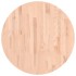 Tablero redondo de madera maciza de haya Ø70x4