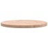 Tablero redondo de madera maciza de haya Ø70x4