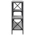Mesa consola madera de ingeniería gris Sonoma 150x29x76,5