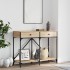 Mesa consola madera de ingeniería roble Sonoma 100x39x78,5