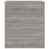 Aparador con 4 cajones gris Sonoma 60x30,5x71