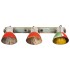 Lámpara de pared industrial multicolor E27 65x25