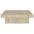 Mesa de centro madera contrachapada roble Sonoma 90x90x28