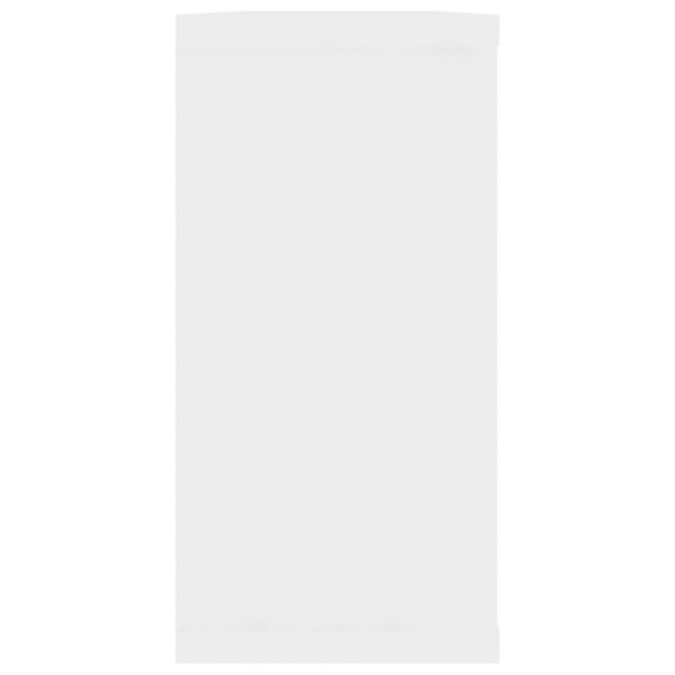 Estante cubo de pared 4 uds madera contrachapada 100x15x30