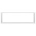 Estantes cubo de pared 4 uds contrachapado blanco 80x15x26,5