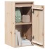 Armario de pared de madera maciza de pino 30x30x60
