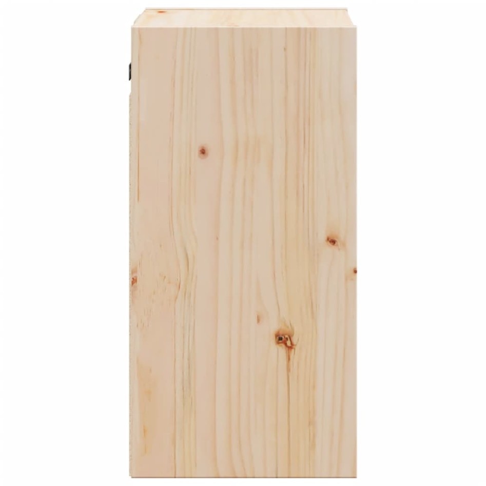 Armario de pared de madera maciza de pino 30x30x60