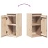Armario de pared de madera maciza de pino 30x30x60
