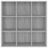 Estantería gris Sonoma 98x29x97,5