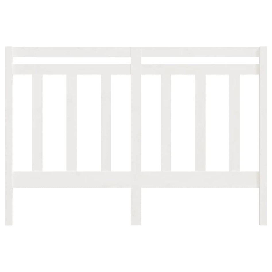 Cabecero de cama madera maciza de pino blanco 141x4x100