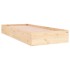 Estructura cama individual sin colchón madera maciza 90x190