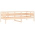 Sofá cama madera maciza de pino 80x200