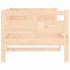Sofá cama madera maciza de pino 80x200
