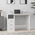 Escritorio cajones madera contrachapada blanco 102x50x76
