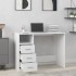 Escritorio cajones madera contrachapada blanco 102x50x76