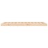 Estructura de cama madera maciza de pino 90x190