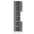 Armario de baño madera contrachapada gris Sonoma 30x30x179