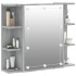 Mueble con espejo y LED color gris Sonoma 70x16,5x60