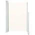 Toldo lateral retráctil para patio 120x300 cm