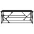 Mesa de centro de madera contrachapada negro 100x50x40