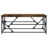 Mesa de centro madera contrachapada roble ahumado 100x50x40