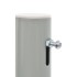 Toldo lateral retráctil de jardín azul 120x300
