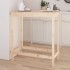 Mesa alta de bar madera maciza de pino 100x50x110