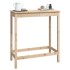 Mesa alta de bar madera maciza de pino 100x50x110