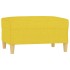 Reposapiés de tela amarillo claro 70x55x41
