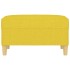 Reposapiés de tela amarillo claro 70x55x41