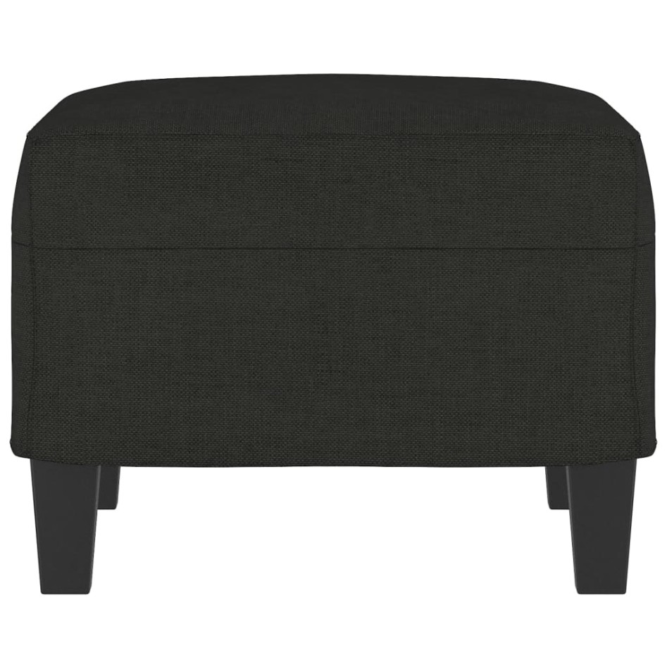 Reposapiés de tela negro 60x50x41