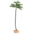 Palmera artificial con 136 LED blanco cálido 220