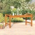 Mesa de centro de madera maciza de acacia 100x50x50