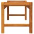 Mesa de centro de madera maciza de acacia 100x50x50
