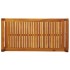 Mesa de centro de madera maciza de acacia 100x50x50