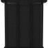 Estantería de 9 cubos con cajas de tela negro 103x30x107,5