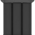 Estantería de 9 cubos con cajas de tela gris 103x30x107,5