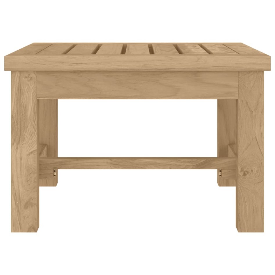 Mesa de centro madera maciza de teca 45x45x30