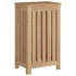 Cesto de la ropa sucia madera maciza de teca 35x25x60